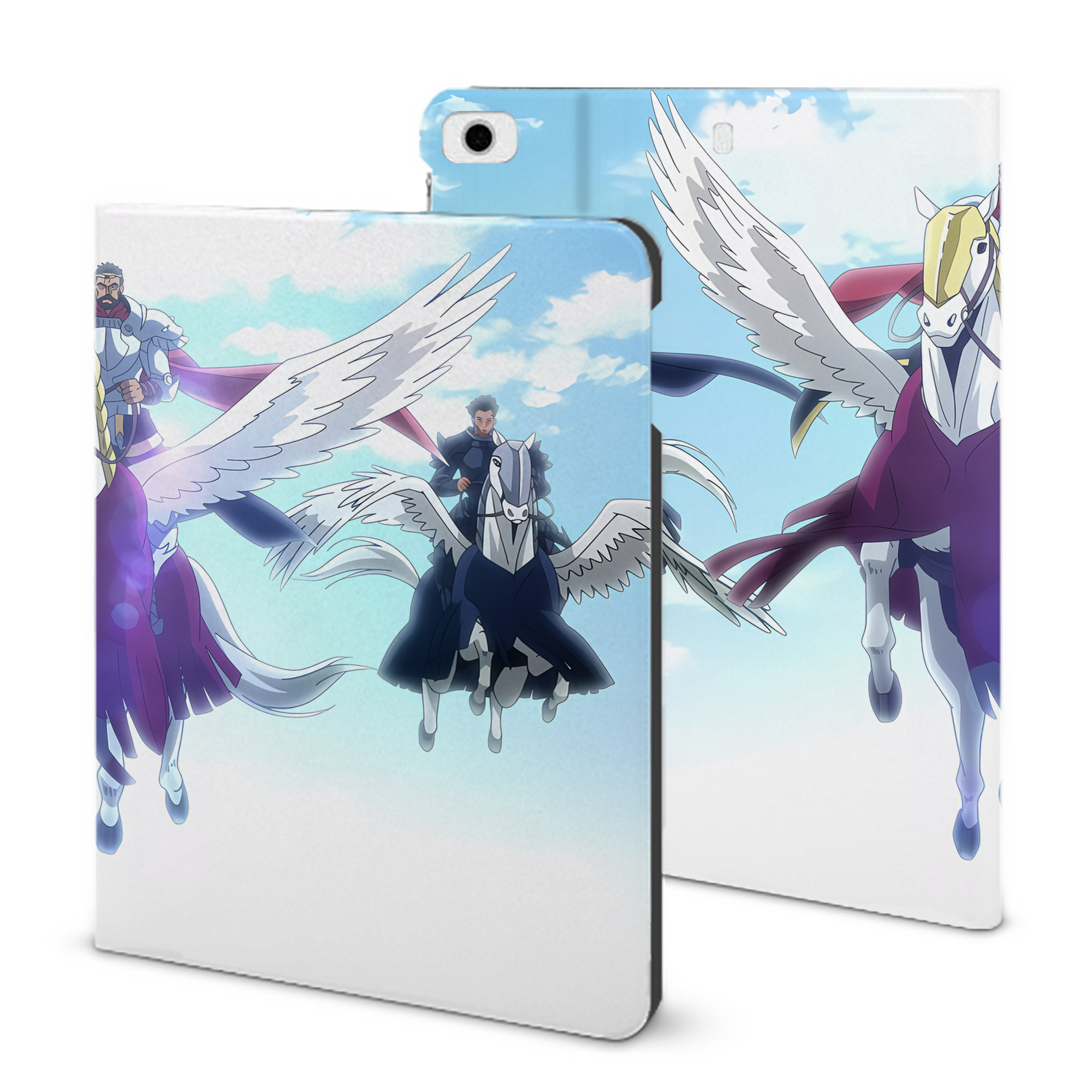 （画像用） 転スラ Regarding Reincarnated to Slime IPad ケース ブック型 PUレザー TPU 耐衝撃 軽量 薄型 ペン収納なし 全面保護 IPad 各モデル対応